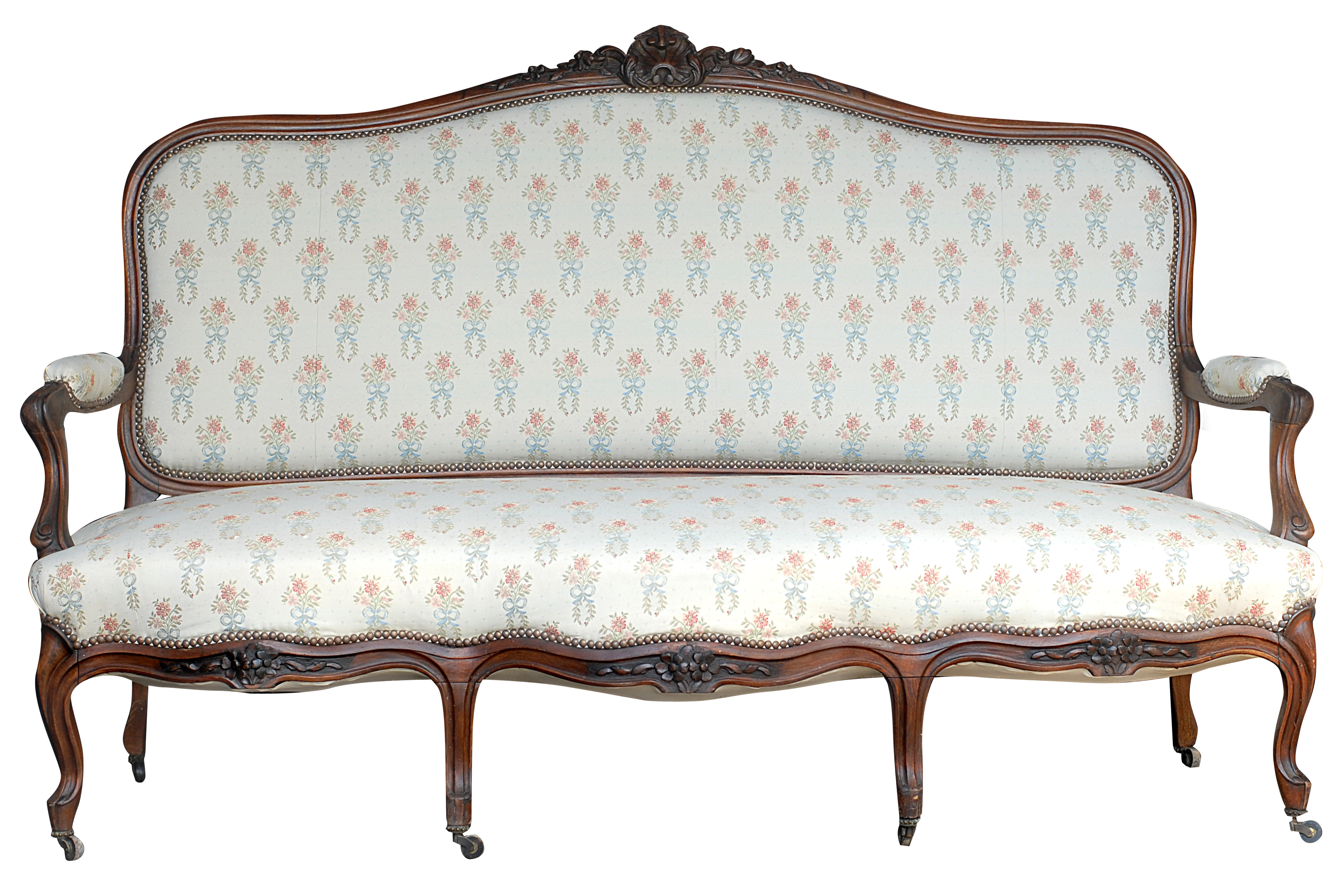 45 Upholstered French sofa