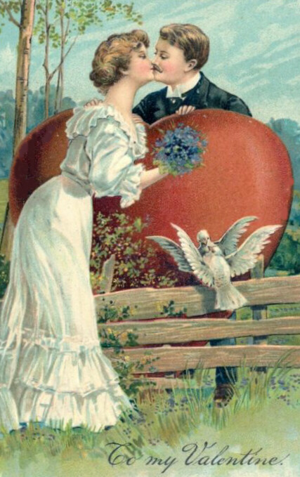 Victorian Valentine Kiss