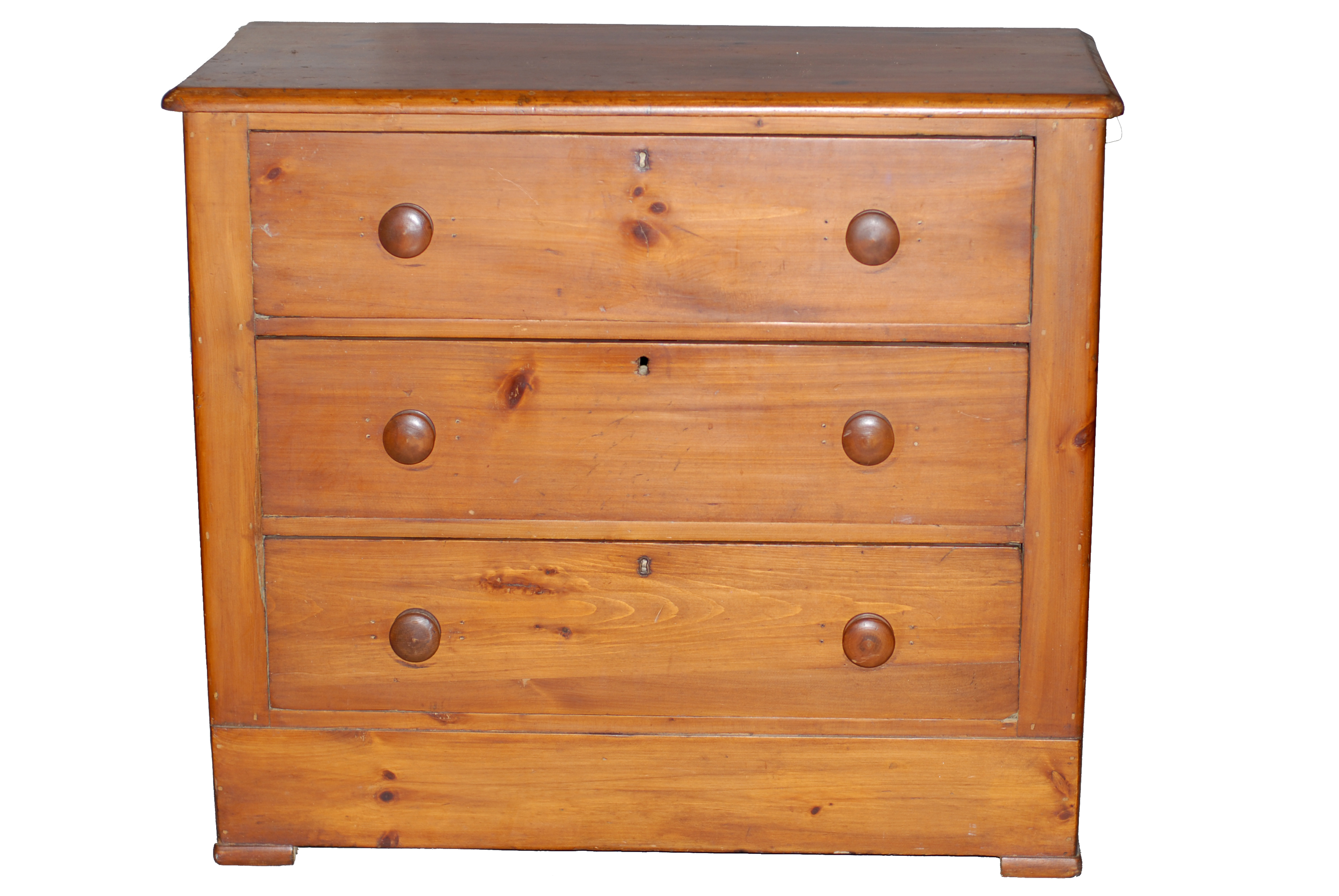 03 Vintage American 3-drawer chest