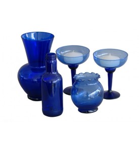 blue-glass-bottles